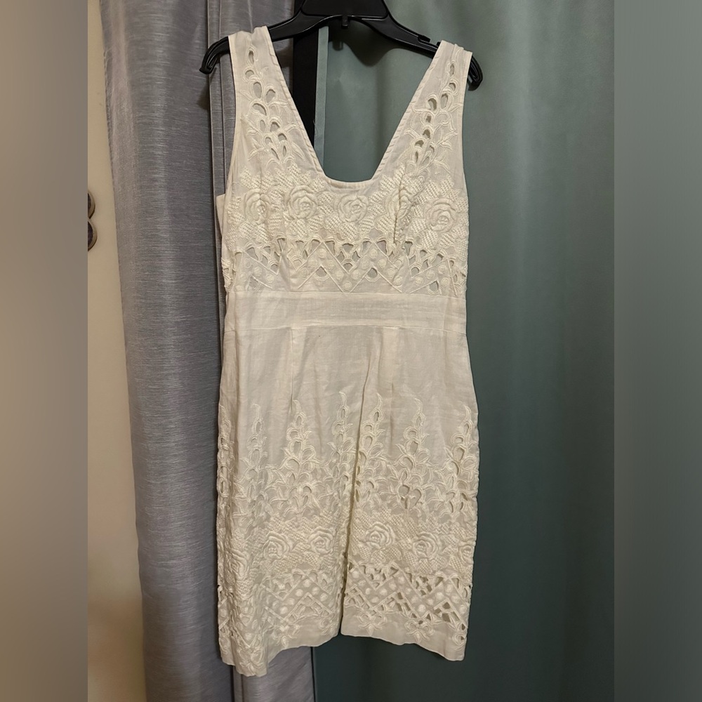 Ivory lace dress